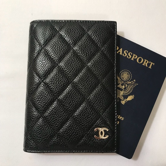 Chanel passport holder Chanel passport holder